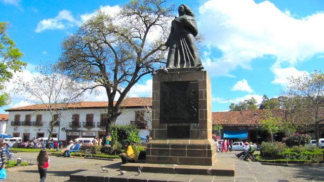 Square of san Agustín (Getrudis Bocanegra)